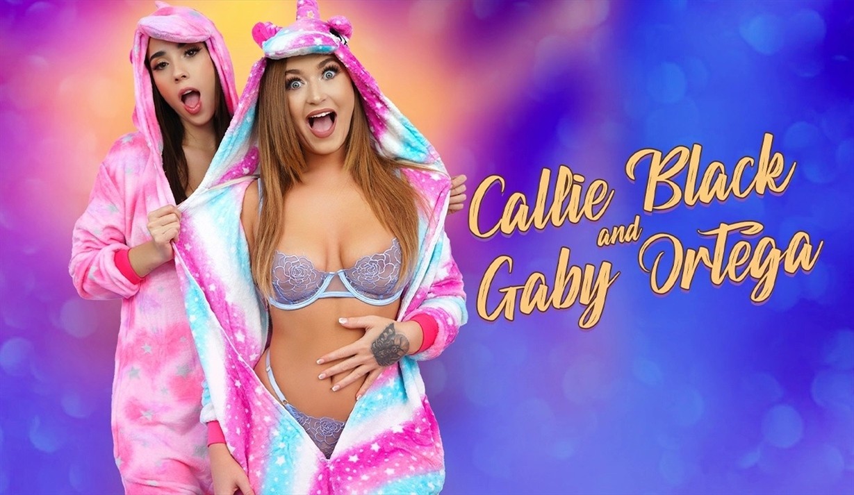 (2022) Callie Black & Gaby Ortega – My Little Slutties ( SD, 809.4 MB, 480p)