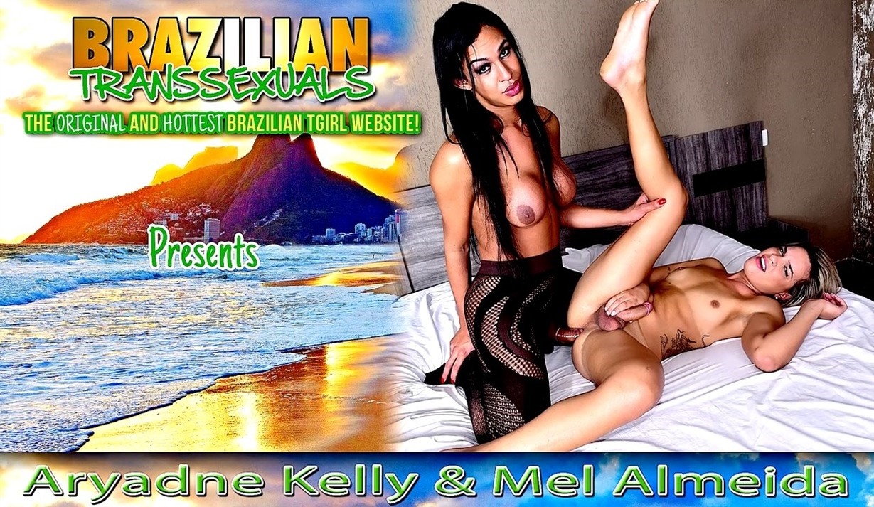 (2018) ARYADNA KELLY {REMASTER VIDEO} ( Grooby Productions, Brazilian, Shemale on Shemale, Cumshot, High Heels, Hardcore, Stockings, Shemales, Oral, Tranny, Transsexuals, )