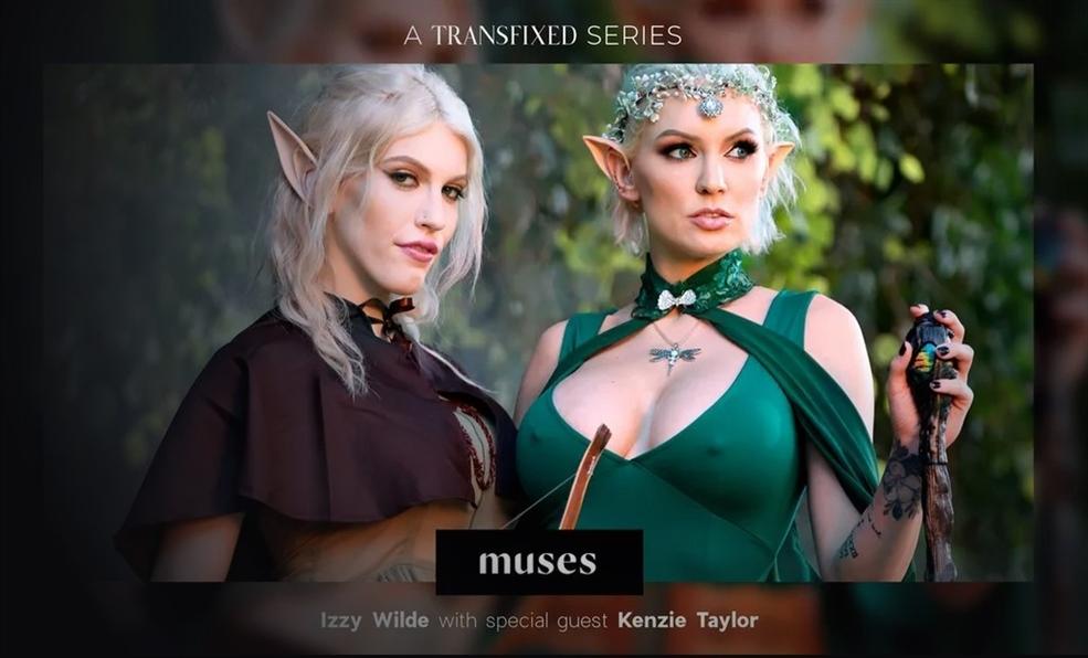(2023) Kenzie Taylor, Izzy Wilde in MUSES Izzy Wilde ( Transfixed.comAdultTime.com)